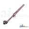 A & I Products Dual Chuck Head Tire Gauge, 10 - 160 PSI 13" x2" x1" A-S-976 - alternate 1